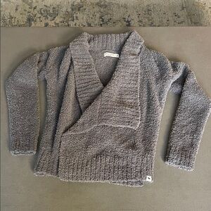 Abercrombie Kids Gray Cardigan Sweater